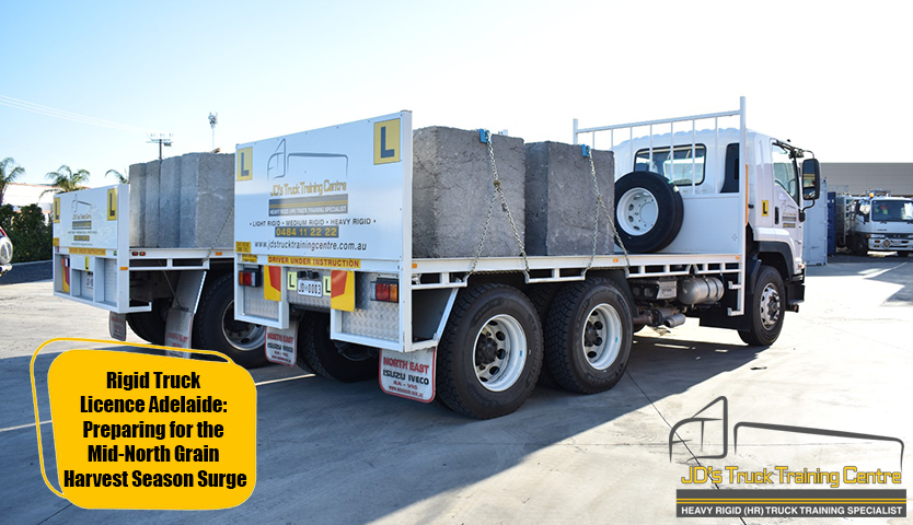 Rigid Truck Licence Adelaide Preparing for the Mid-North Grain Harvest Season Surge
