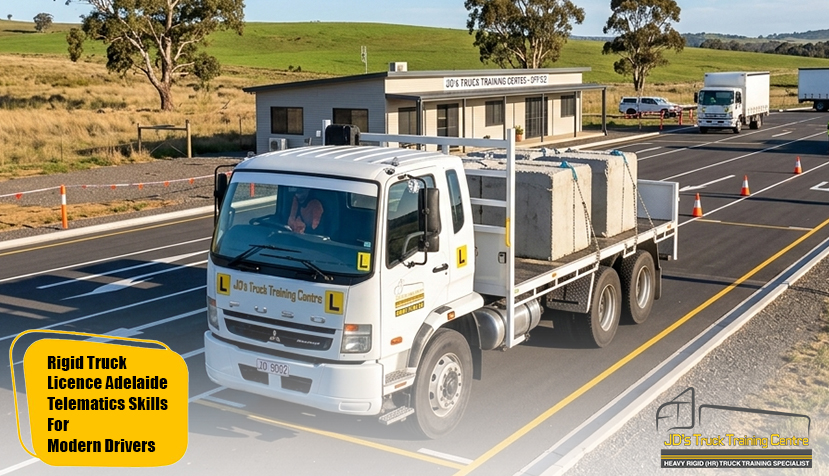 Rigid Truck Licence Adelaide: Telematics Skills For Modern Drivers